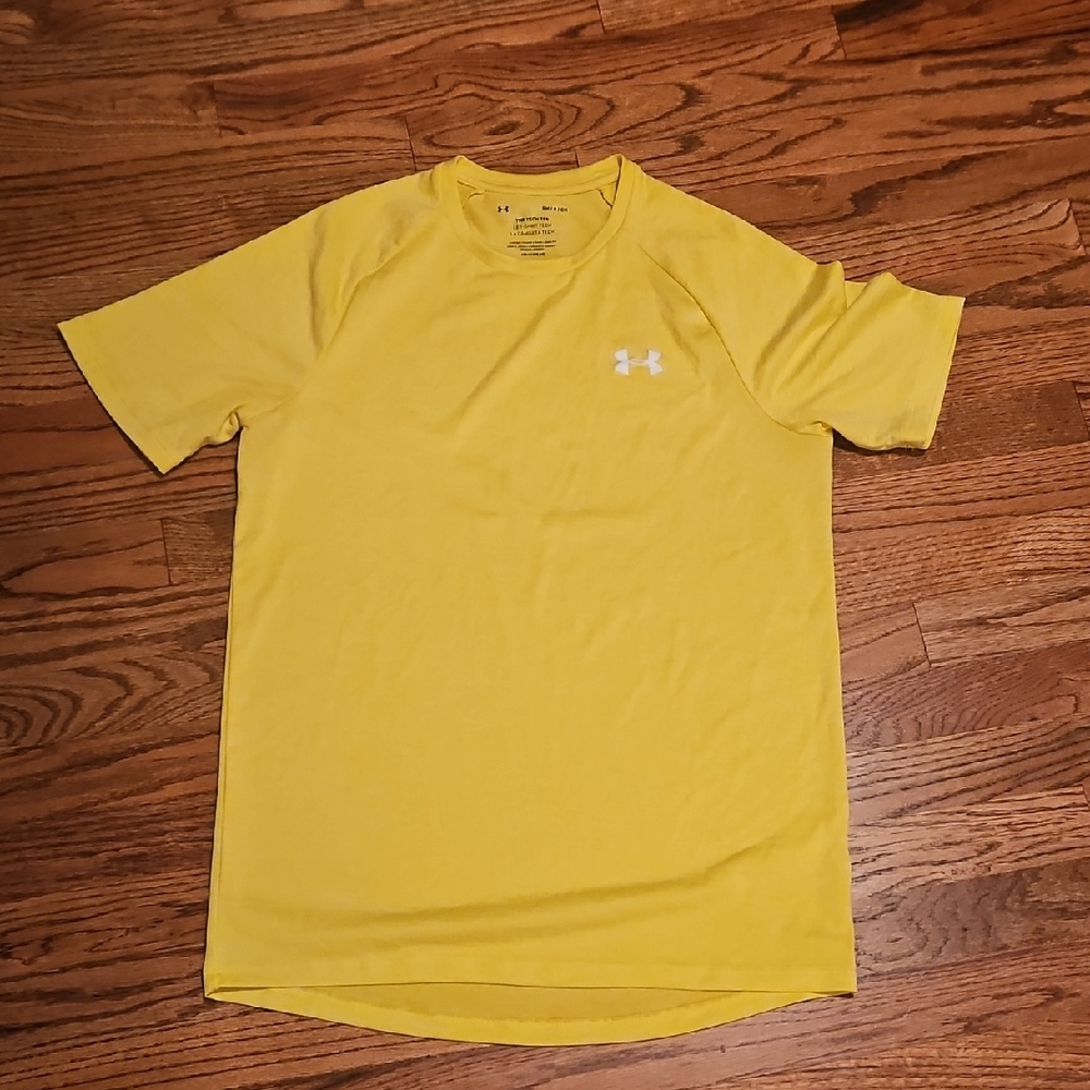 Under Armour Men's Bright Yellow Tee